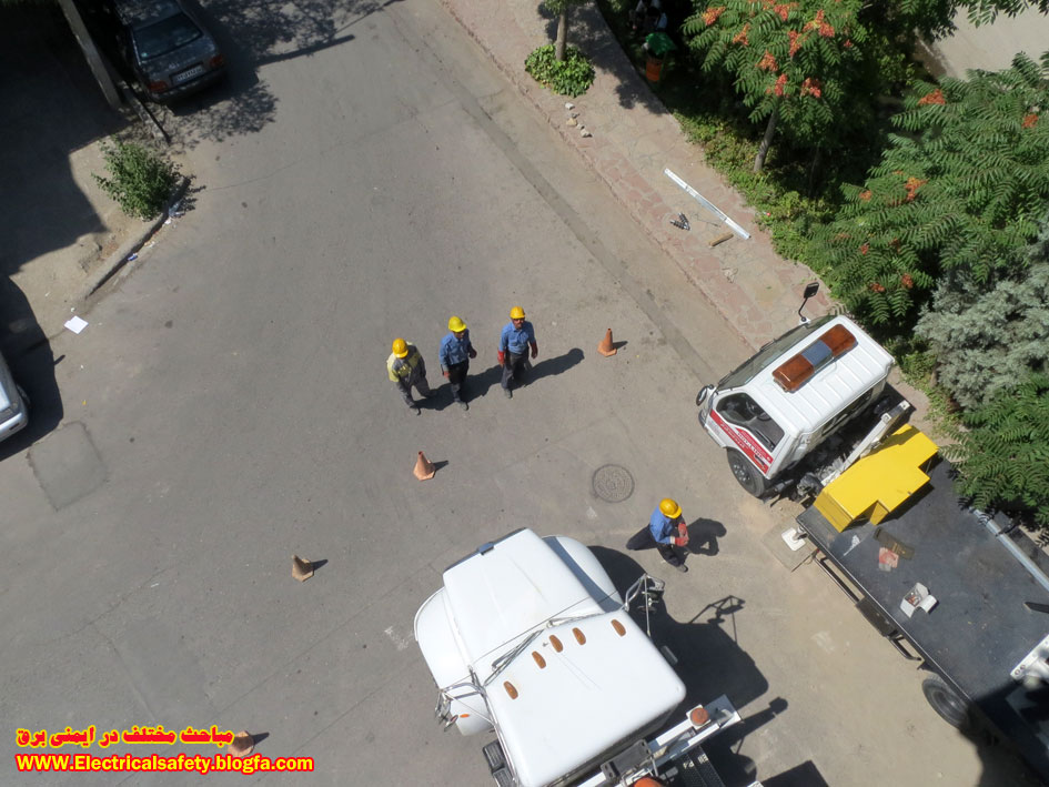 رضا نیک پیام، ایمنی برق ، خط گرم،Reza Nikpayam