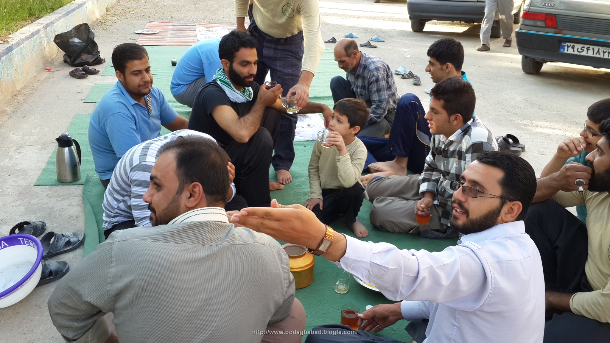 ناغان+ گروه جهادی+شباب الزهرا+زرین شهر،سیدجواد موسوی،بداغ آباد