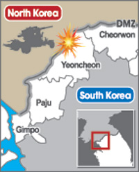 North Korea fires shells at South 15.08.21