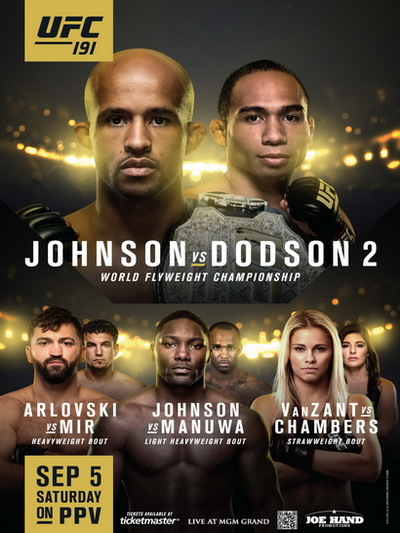 دانلود یو اف سی 191 | UFC 191: Johnson vs Dodson 2