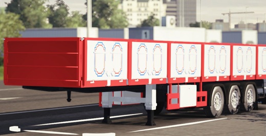 دانلود مد تریلر ایرانی ماموت برای یورو تراک