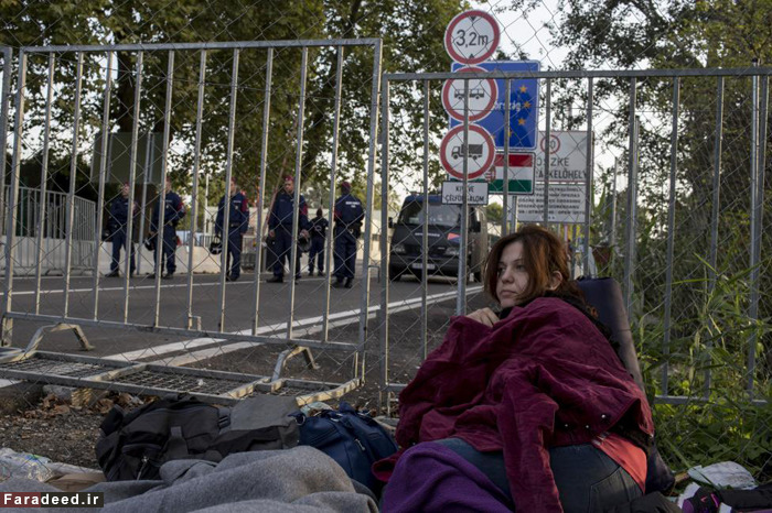 رفتار های غیر انسانی  و اهانت امیز اروپایی ها با مهاجرین ، مهری باطلی است بر ادعاهای دروغین آنان+ تص
