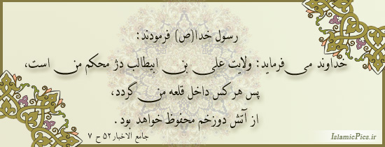 پاسخ به:احادیث غدیر و ولایت امیر المؤمنین علی(ع) [در قالب عکس] 