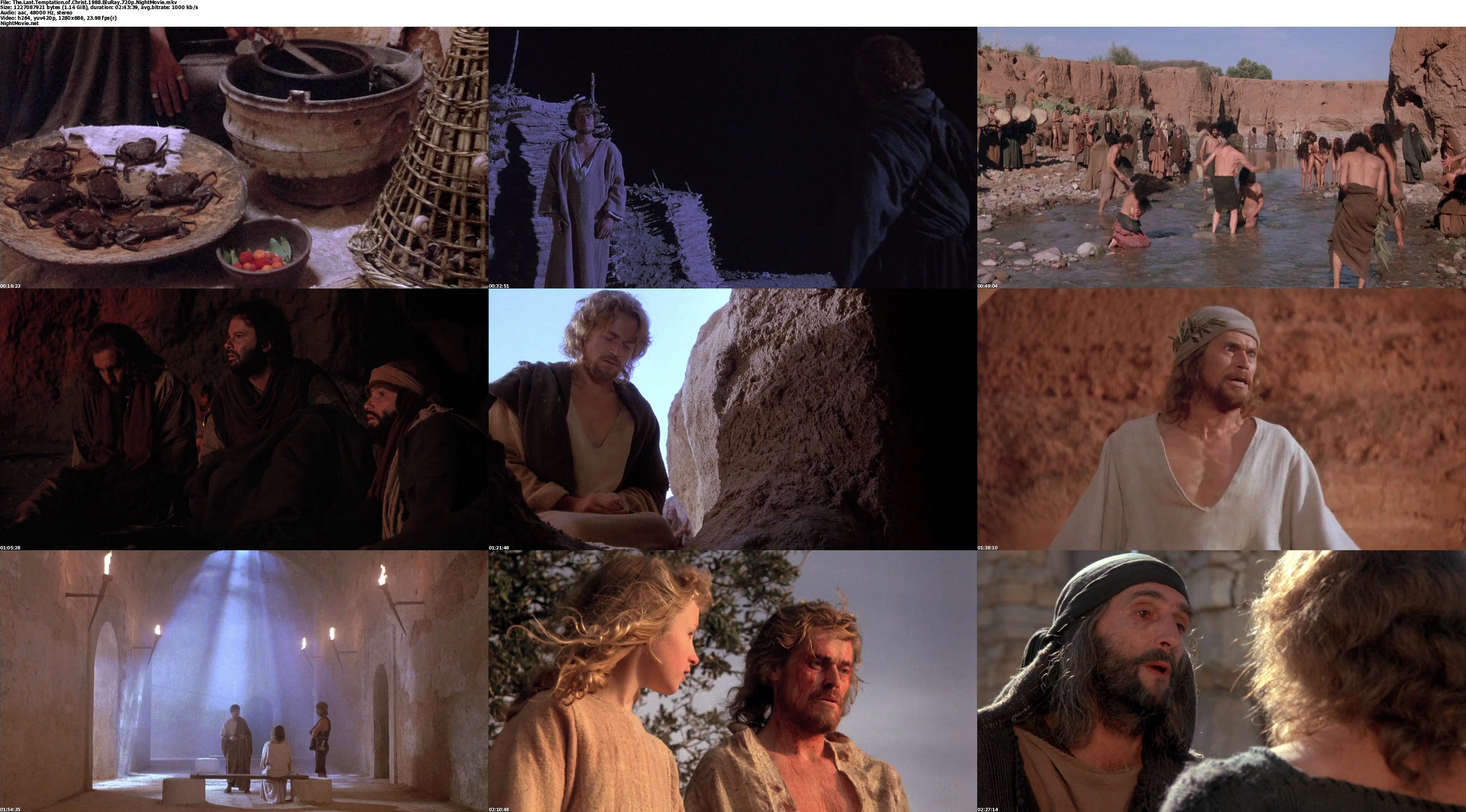 The Last Temptation Of Christ 1988 Nightmovie رسانه اینترنتی نایت مووی