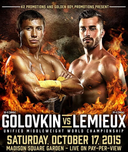 دانلود مسابقه بوکس قهرمانی میان وزن جهان HBO PPV: Golovkin vs. Lemieux