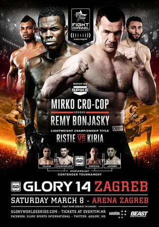 دانلود مسابقات گلوری 14|  kickboxing |Glory 14: Zagreb+نسخه ی 720 اضافه شد