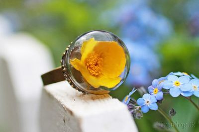عکسهای جواهرات شیشه ای با گلها عکسهای جواهرات شیشه ای با گلها
