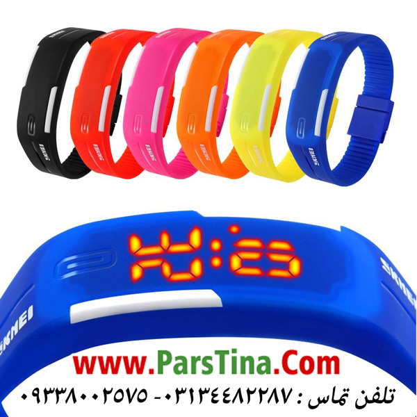 ساعت دستبندي led اسپرت