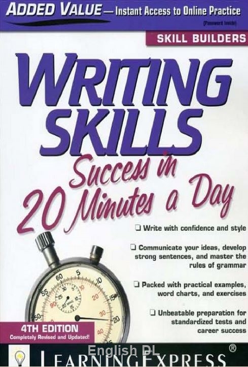 دانلودکتاب Writing Skills Success in 20 Minutes a Day, 4th Edition