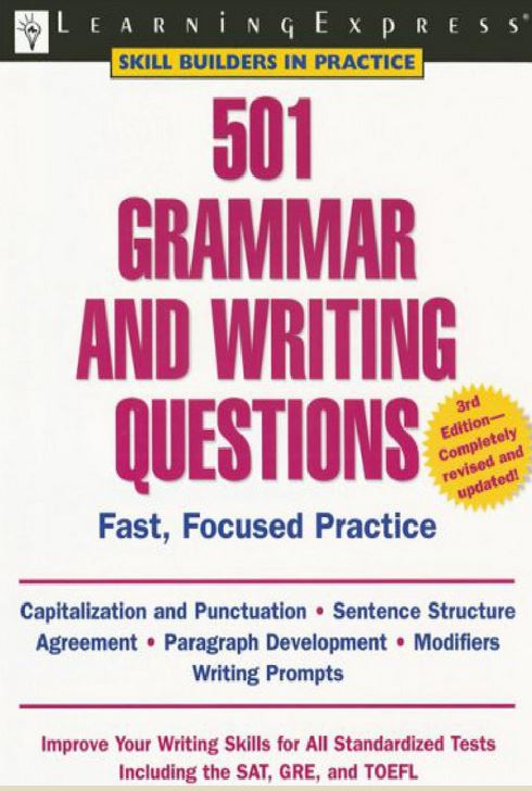 دانلود کتاب  501 Grammar and Writing Questions, 3rd Edition