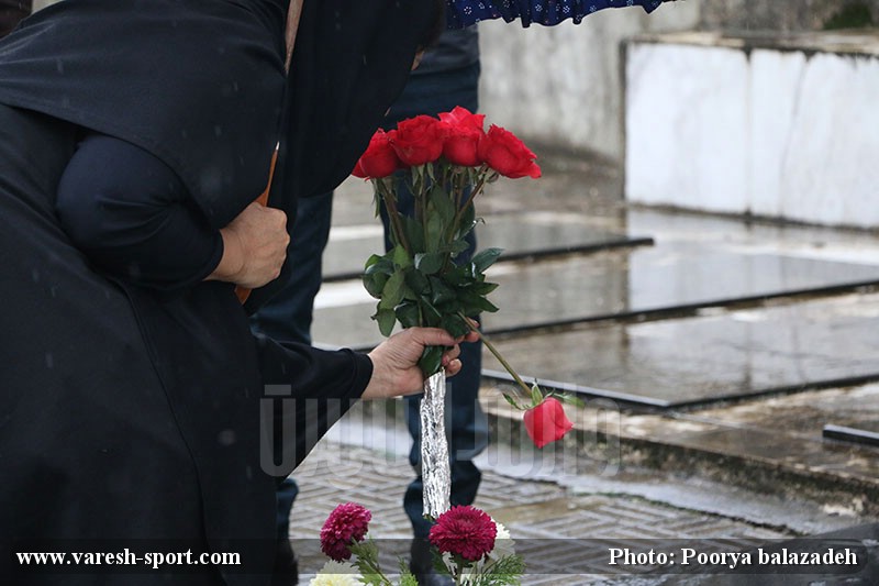 گزارش تصویری سالروز درگذشت ایرج زهرابی