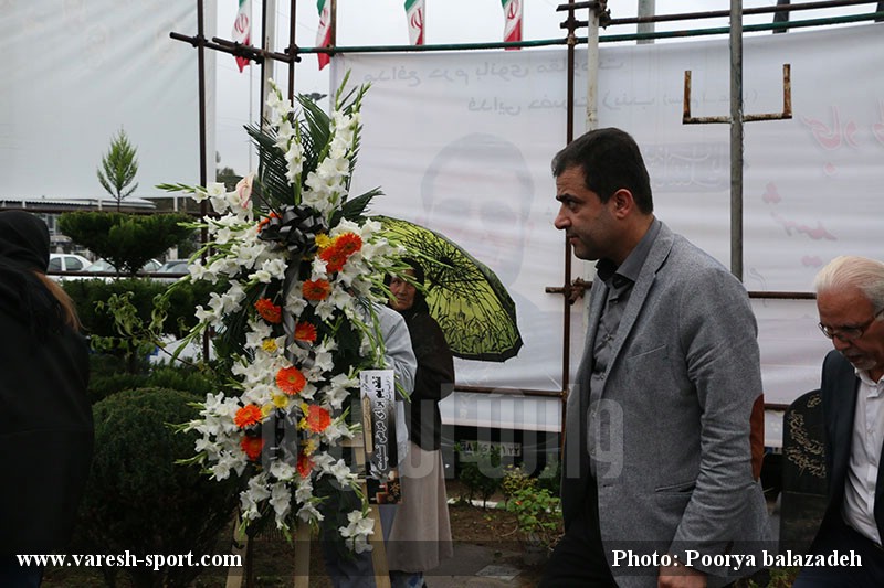 گزارش تصویری سالروز درگذشت ایرج زهرابی