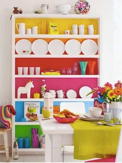 کابینت آشپزخانه به رنگ های مختلف