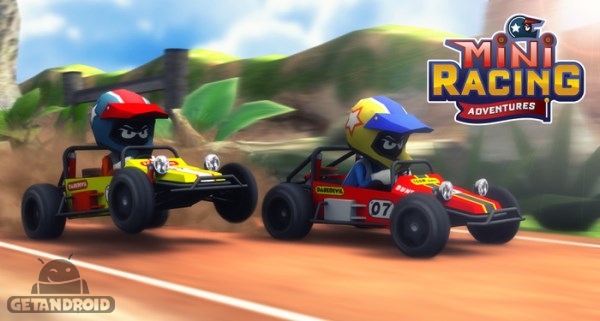 دانلود Mini Racing Adventures 1.5.1 - بازی رالی فانتزی اندروید + مود