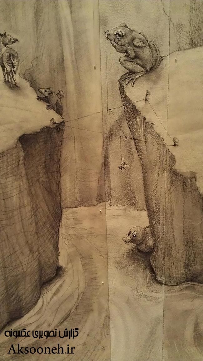 نقاشی دیواری بسیار زیبا از خانم Adonna Khare
