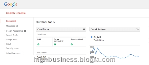 کنسول جستجو گوگل کنسول جستجو گوگل