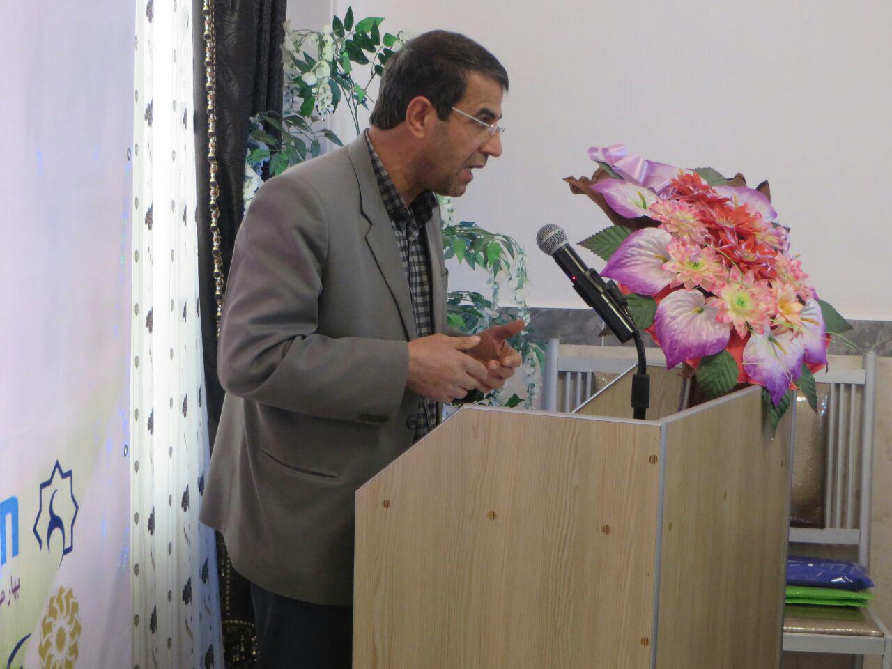 حسین نائبی قاضی جهانی در  دومین همایش تجلیل از نام آوران و فعالان عرصه های علمی ، فرهنگی، اجتماعی و عمرانی قاضی جهان