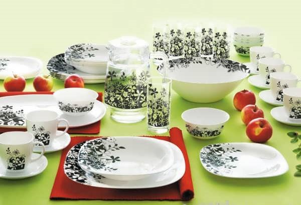 چیدمان سرویس آشپزخانه عروس