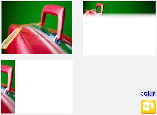 قالب پاورپوینت چمدان قرمز