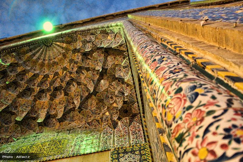 سر در مسجد وکیل - شیراز