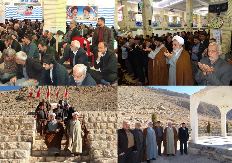 نماز جمعه سیدان نهم بهمن با حضور نماینده حوزه بازرسی شورای سیاستگذاری کشور