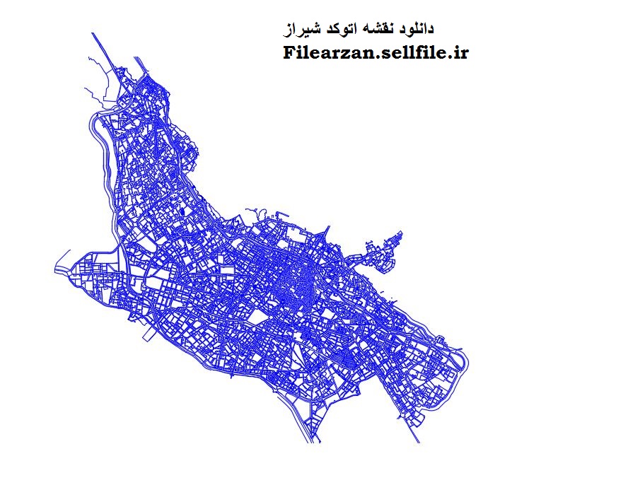 دانلود نقشه اتوکد شیراز