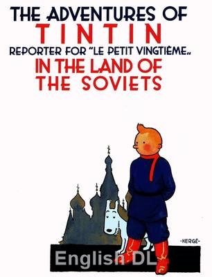  کتاب داستان Tintin in the Land of the Soviets