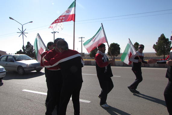 مسابقات دومیدانی مزار تا مزار به میزبانی گرمه برگزار شد 