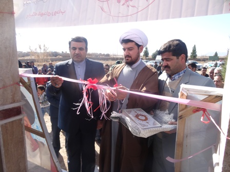 افتتاح پروژه های دهه فجر در بخش روداب