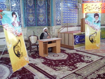 حضور انجمن اسلامی دانش آموزان شهرستان مبارکه در امامزاده سید محمد (ع)