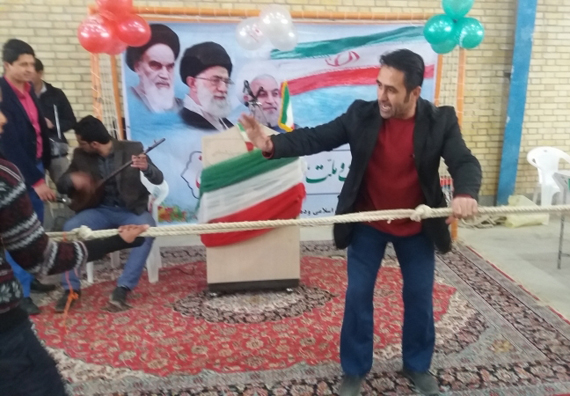جشنواره ورزش‌های بومی و محلی در روستای رباط قره بیل برگزار شد 