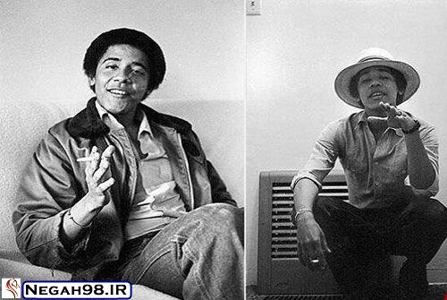 عکس قدیمی و کمیاب از دوران جوونی داش اوباما!!