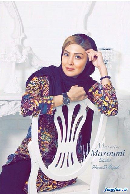 عکسهای زیبا از مریم معصومی بازیگر خوشتیپ ایرانی!!