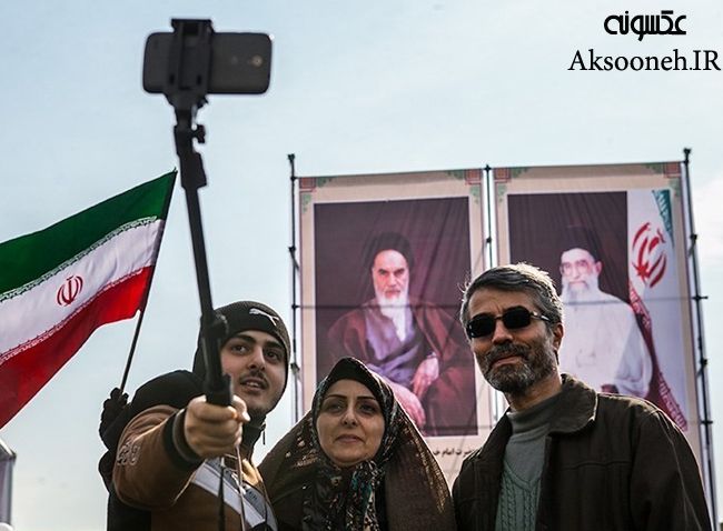 تصاویر منتخب از راهپیمایی 22 بهمن در تهران