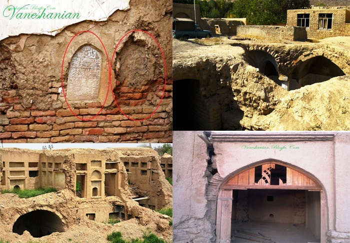 تخریب آثار تاریخی روستای وانشان