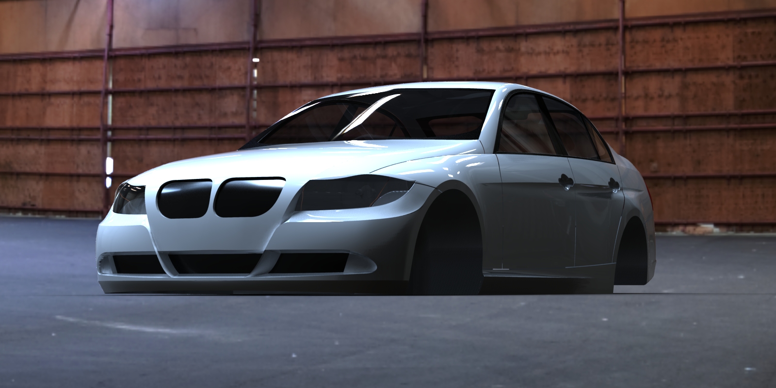 مدل و نقشه سه بعدی BMW