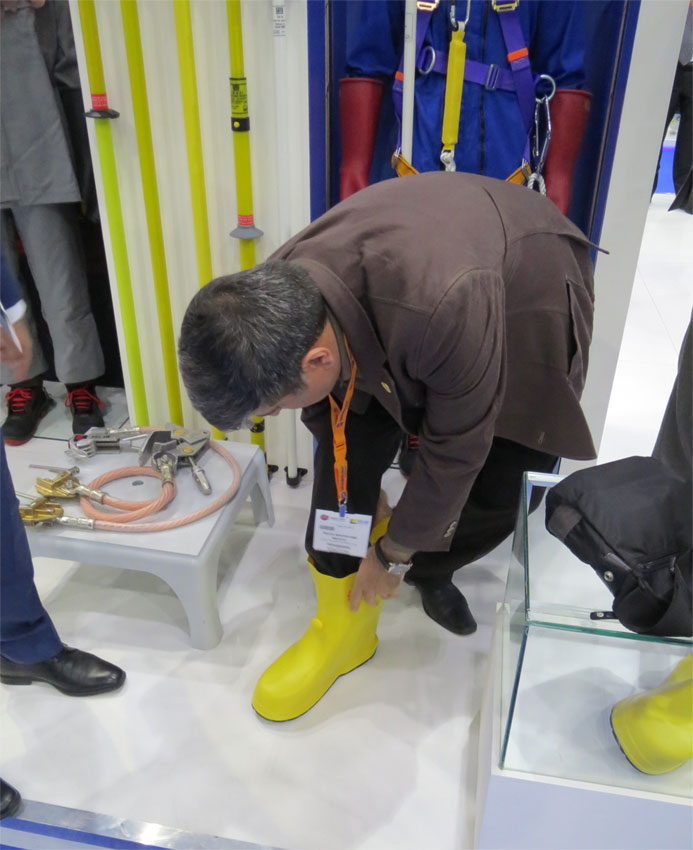 رضا نیک پیام، ایمنی برق،نمایشگاه برق2016 ،Reza Nikpayam