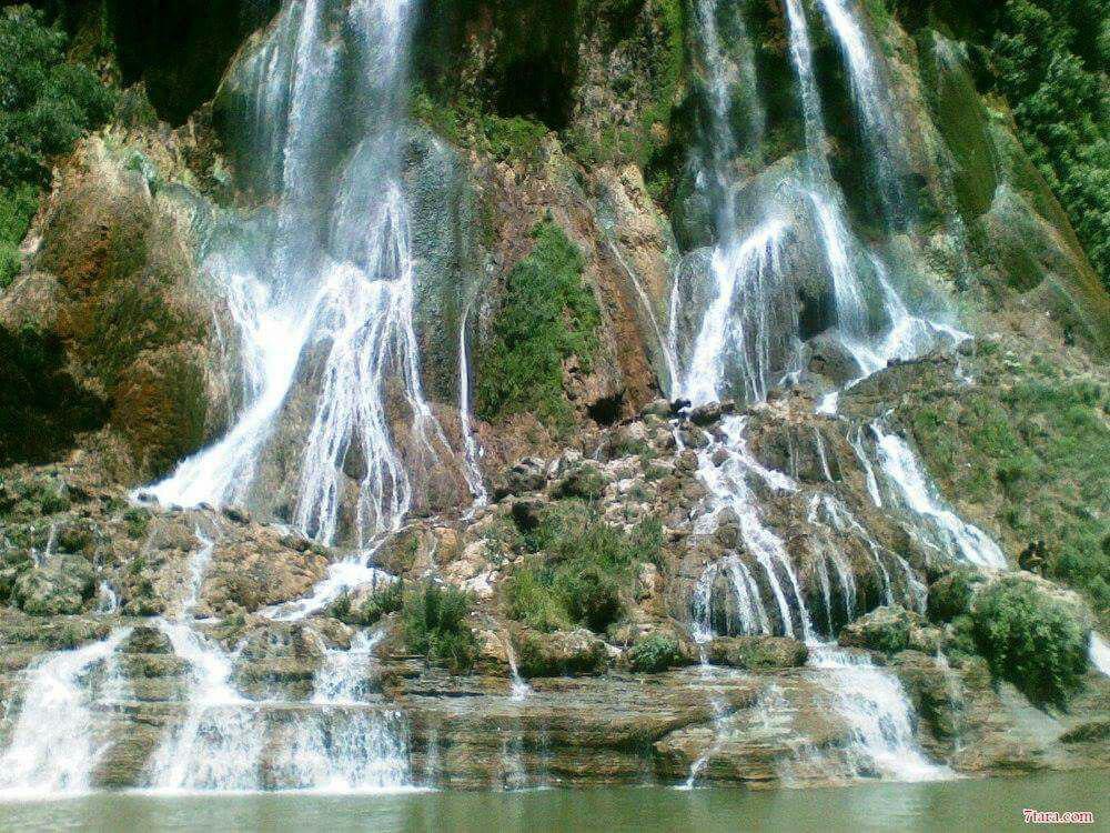 آبشار آب سفید الیگودرز - لرستان