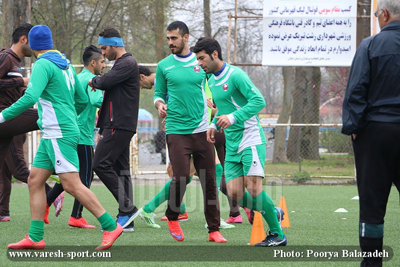 گزارش تصویری تمرین داماش و پارسه