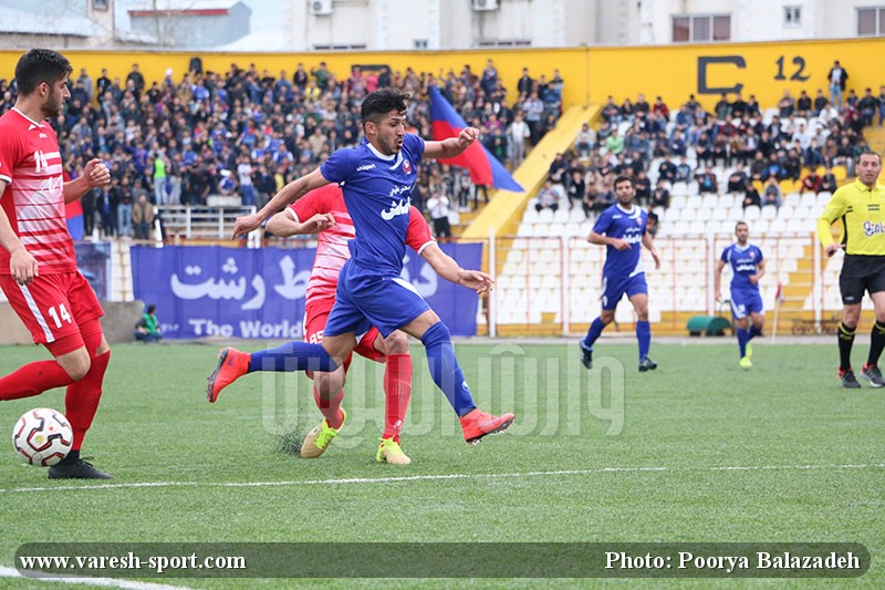 گزارش تصویری بازی داماش گیلان - پارسه تهران