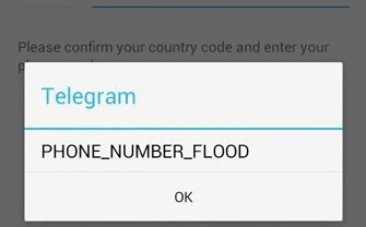 آموزش حل مشکل Phone Number Flood در ثبت نام در تلگرام آموزش حل مشکل Phone Number Flood در ثبت نام در تلگرام