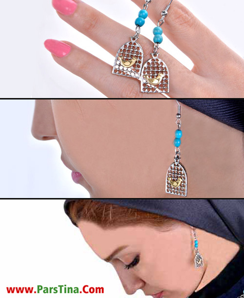 فروش گوشواره مرغ آمین استیل