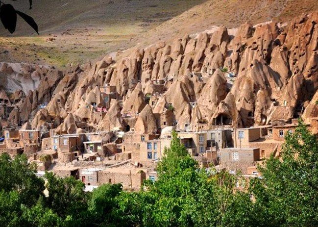 خانه های صخره ای کندوان - اسکو -استان آذربایجان شرقی