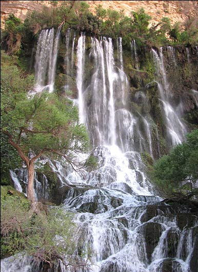 آبشار لونک - سیاهکل - استان گیلان