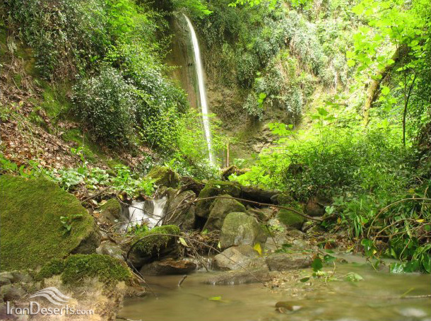 آبشار سرخه کمر - شهررامیان - استان گلستان 