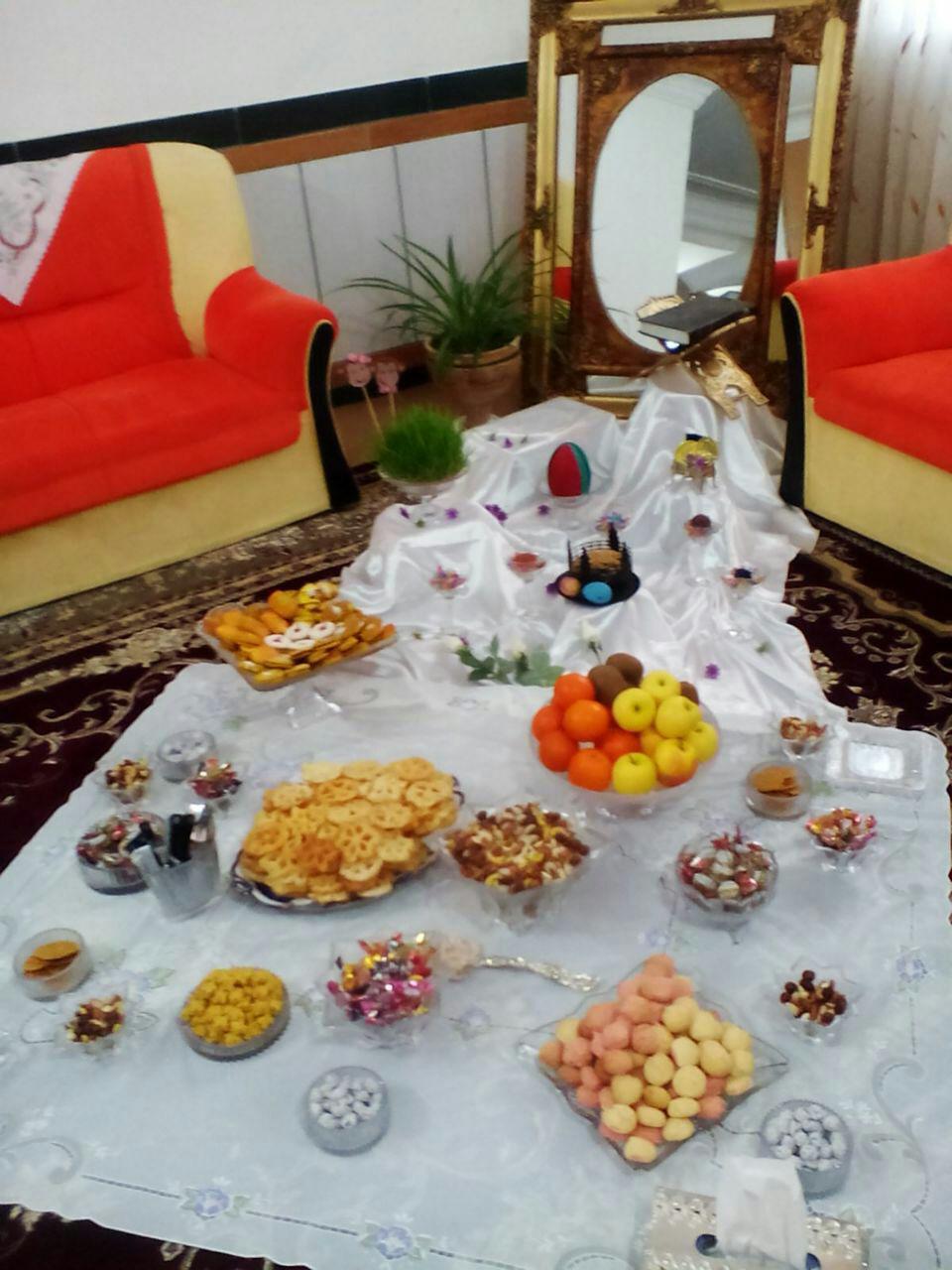 برترین سفره‌های هفت‌سین شهرستان گرمه انتخاب شدند / تصاویر