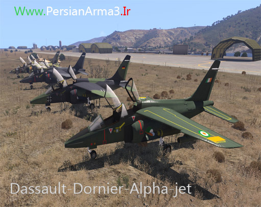 مود جنگنده Dornier Alpha Jet برای Arma 3