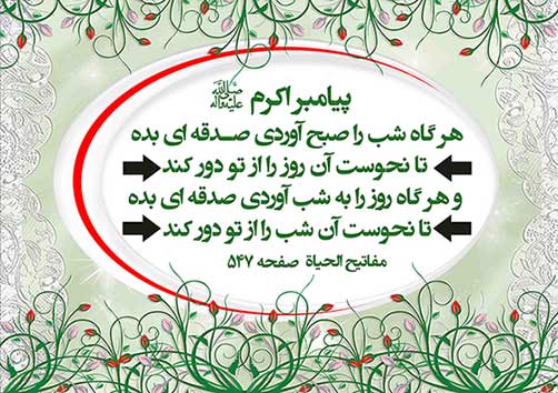 صدقه وانفاق در آیات وروایات