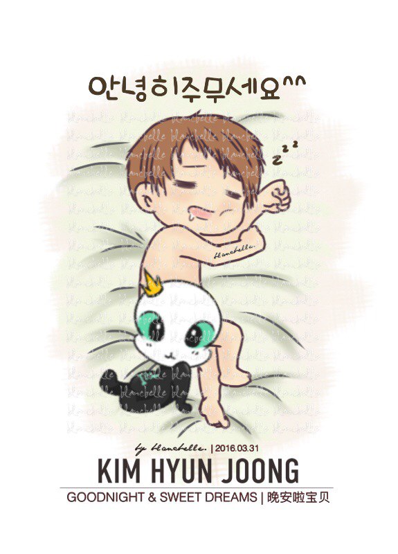 [blancbelle Fanart] Kim Hyun Joong - Good Night and Sweet Dreams [2016.03.31]