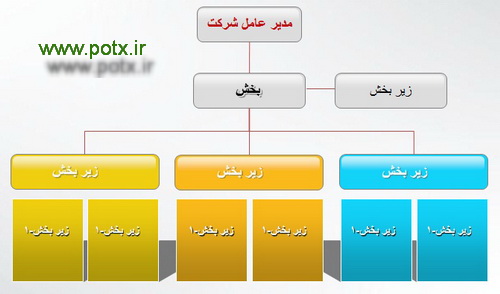 چارت سازمانی